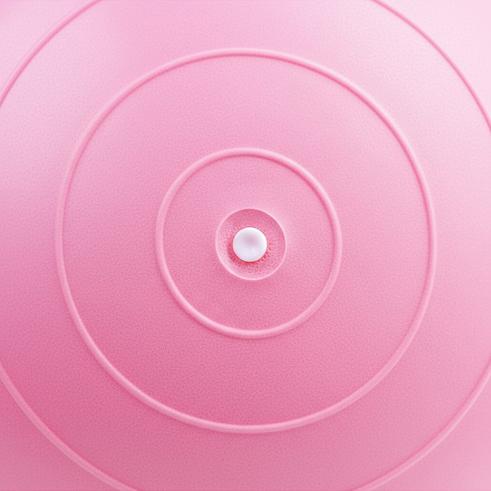 Фитбол 80см R0219 ROCKET Антивзрыв, цвет розовый (80-85см 1300г)