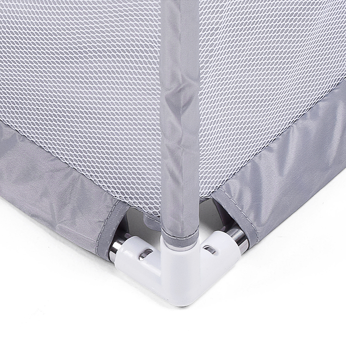 Манеж детский М11-2 прямоугольный с баскетбольным кольцом и воротами (120*180*60) цвет серый