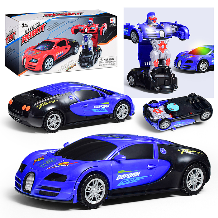 Машина-робот YJ388-31 "Спорт" в коробке