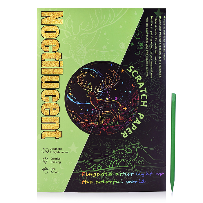 Набор для рисования WS-210-6 "Зверята" в пакете