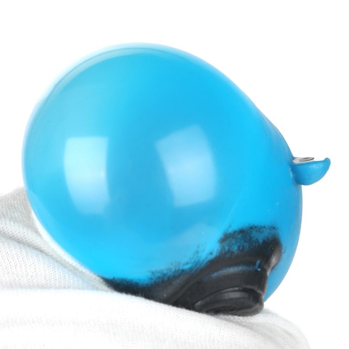 Игрушка - антистресс тянучка "Синий трактор" с воздухом, 8 см, блистер, Супер Жим 