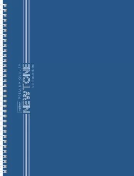 Тетрадь 80л. А4 линия "Чернильное небо" многоуровневая перфорация Soft-touch NEWtone Pastel Premium