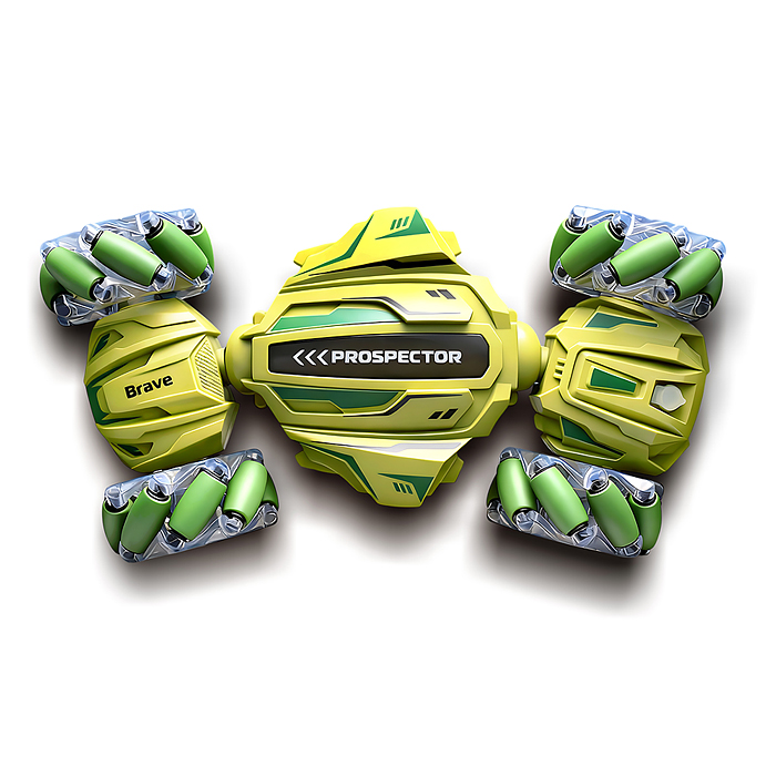 Машина JD155-25A "PROSPECTOR с дымом" р/у, 27 MHz, в коробке