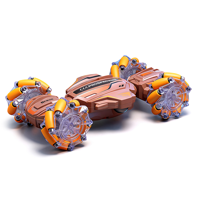 Машина JD155-25A "PROSPECTOR с дымом" р/у, 27 MHz, в коробке