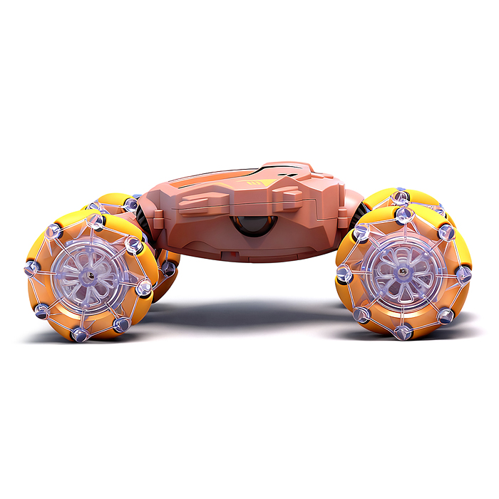 Машина JD155-25A "PROSPECTOR с дымом" р/у, 27 MHz, в коробке