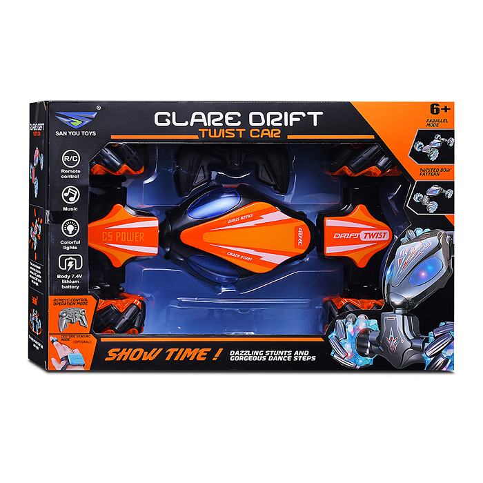 Фото к товару Машина SY206K-1D "Дрифт вездеход" р/у, 27 MHz, в коробке Машина SY206K-1D "Дрифт вездеход" р/у, 27 MHz, в коробке