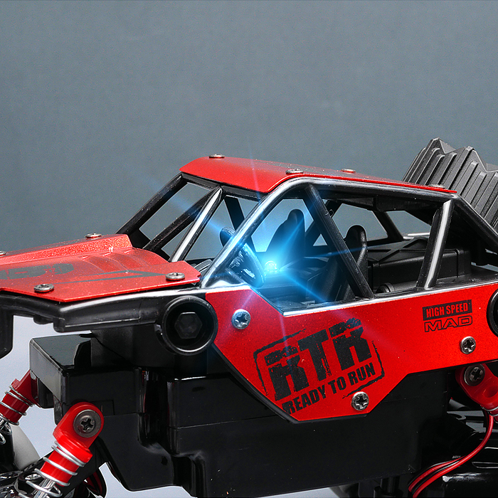 Машина SY215KH-13 "Шестиколесный Монстр" р/у, 27 MHz,в  коробке