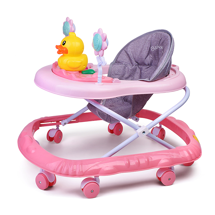 Ходунки 809Y-1 "Утенок" (цвет розовый)