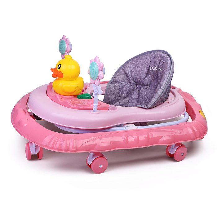 Ходунки 809Y-1 "Утенок" (цвет розовый)