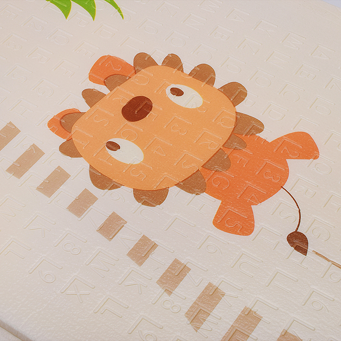 Коврик развивающий 00-7332 "В лесу и в океане" (180*200*0.8cm)