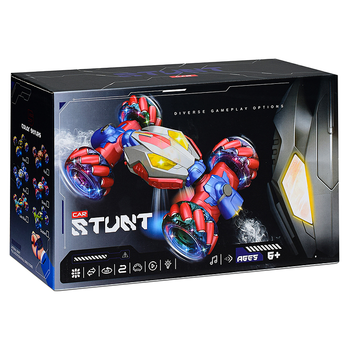 Машина 1842-2 "Хамелеон" р/у, 27 MHz, в коробке