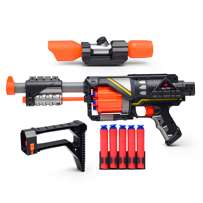 Фото к товару Автомат SB576 "Победитель" с мягкими полимерными пулями, в коробке Автомат SB576 "Победитель" с мягкими полимерными пулями, в коробке