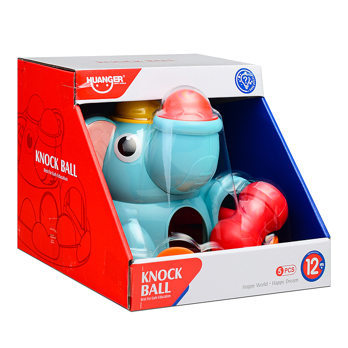 Игра Стучалка HE0283 "Весвлый слоник" в коробке