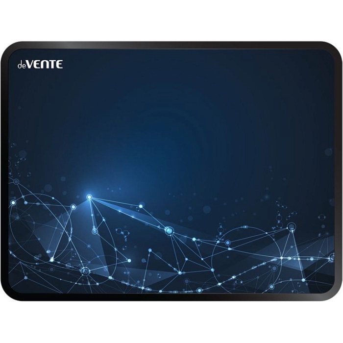 Коврик для мыши игровой XL (360x270x3 мм), текстильное покрытие, окантовка, нескользящая основа