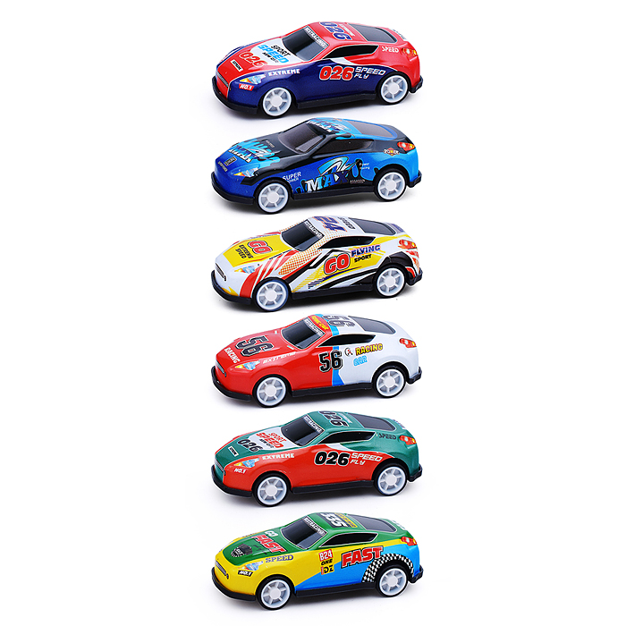 Набор машин 2025A "Гонка победителя" в коробке