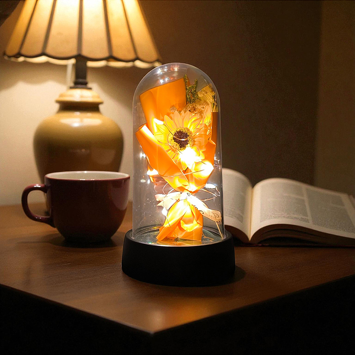 Светильник H07 "Букетик" в коробке (желтый)