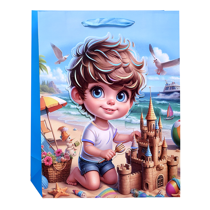 Фото к товару Пакет подарочный 00-7443 "Активному имениннику" 26*32*10см Пакет подарочный 00-7443 "Активному имениннику" 26*32*10см