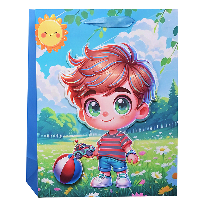 Фото к товару Пакет подарочный 00-7443 "Активному имениннику" 26*32*10см Пакет подарочный 00-7443 "Активному имениннику" 26*32*10см