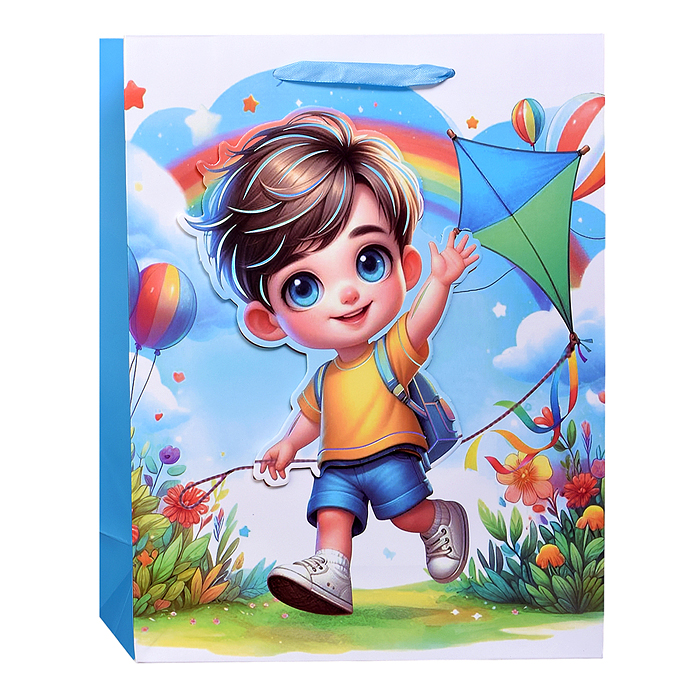 Фото к товару Пакет подарочный 00-7443 "Активному имениннику" 26*32*10см Пакет подарочный 00-7443 "Активному имениннику" 26*32*10см