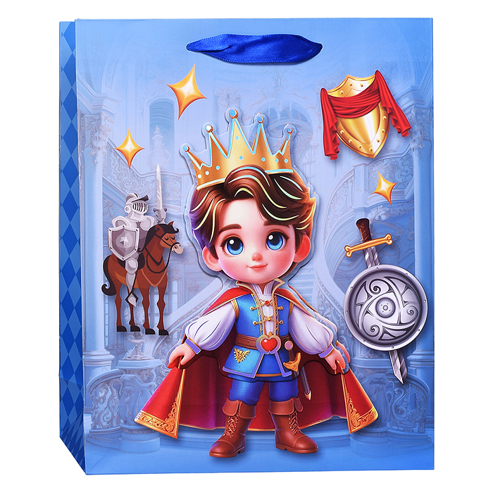 Фото к товару Пакет подарочный 00-7444 "Маленький принц" 26*32*10см Пакет подарочный 00-7444 "Маленький принц" 26*32*10см