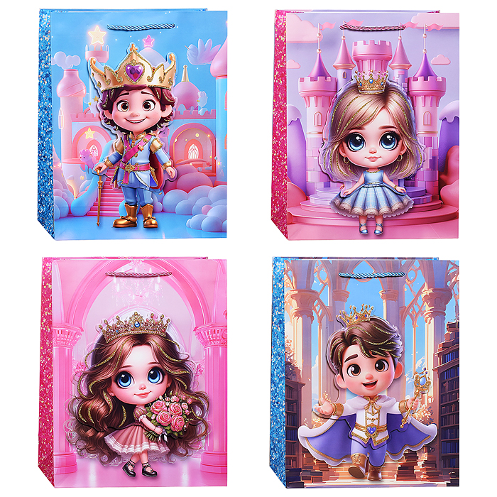 Пакет подарочный 00-7445 "Волшебный праздник" 26*32*10см Пакет подарочный 00-7445 "Волшебный праздник" 26*32*10см