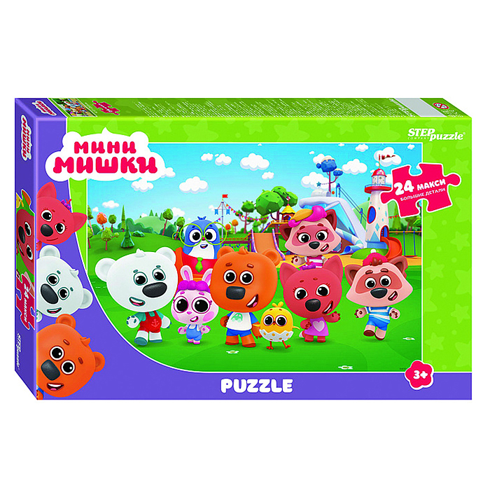 Пазлы maxi 24 "Мини мишки" (0+ Медиа)