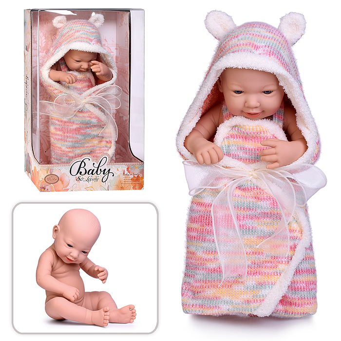 Пупс QS83180-9 "Мария" с аксессуарами, в коробке