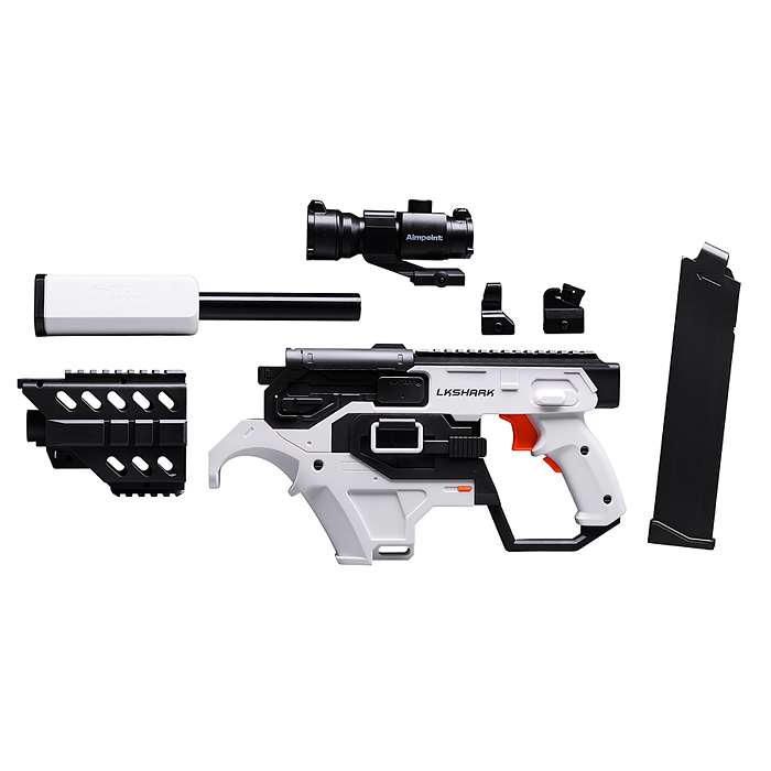 Фото к товару Автомат "Мощный выстрел" SBL-06A в коробке Автомат "Мощный выстрел" SBL-06A в коробке