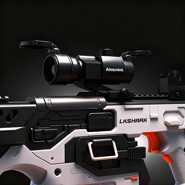 Фото к товару Автомат "Мощный выстрел" SBL-06A в коробке Автомат "Мощный выстрел" SBL-06A в коробке