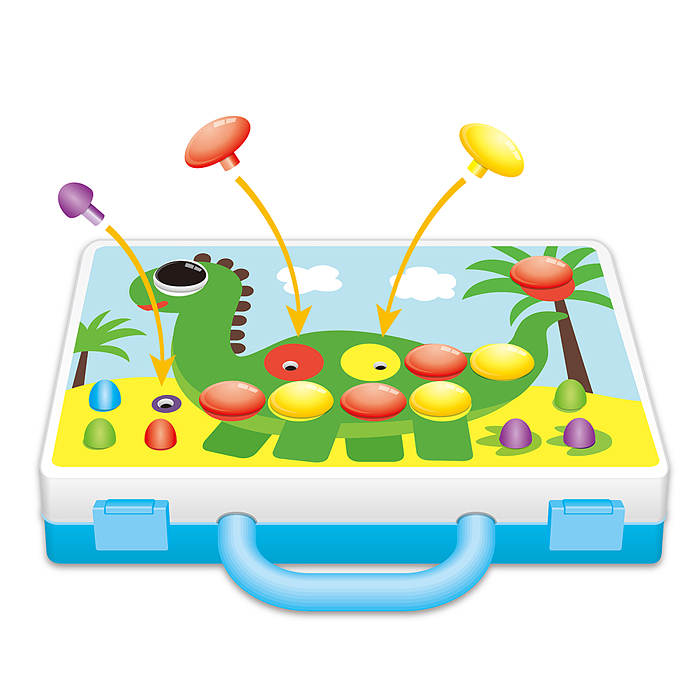 Конструктор UT0266-1 "Дарите радость" 3D- 252 детали 6в1, в коробке