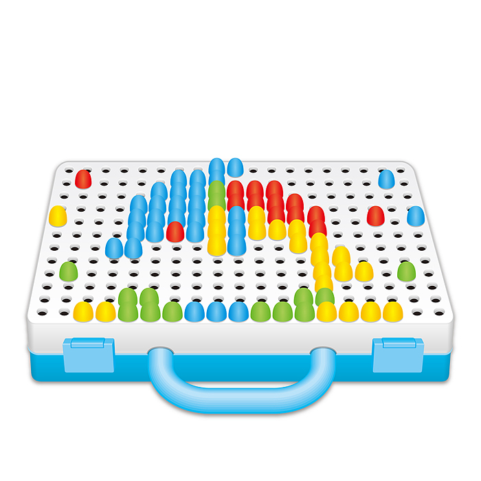 Конструктор UT0266-2 "Дарите радость " 2D- 164 детали  5в1, в коробке