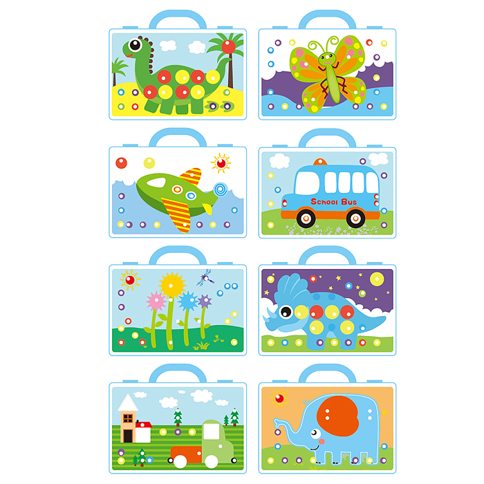 Конструктор UT0266-2 "Дарите радость " 2D- 164 детали  5в1, в коробке