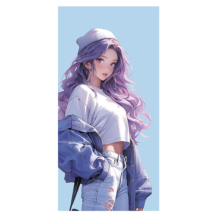 Конверт для денег "Девушка"