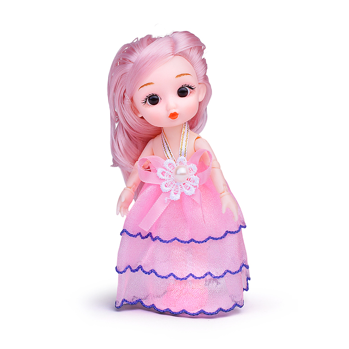 Дом для куклы 666-B3A-3 "Вилла" с мебелью, в коробке