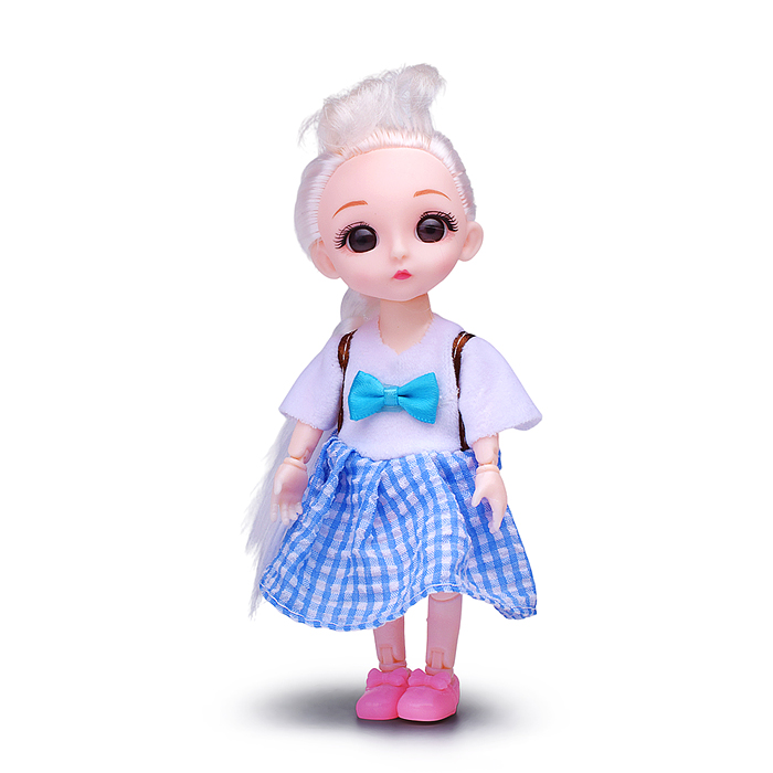 Дом для куклы 666-B5A-6 "Дачный котедж" с мебелью, в коробке