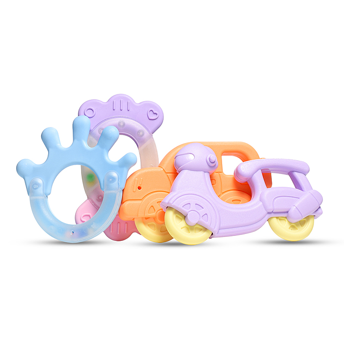 Набор погремушек Y0168 "Транспорт" в пакете