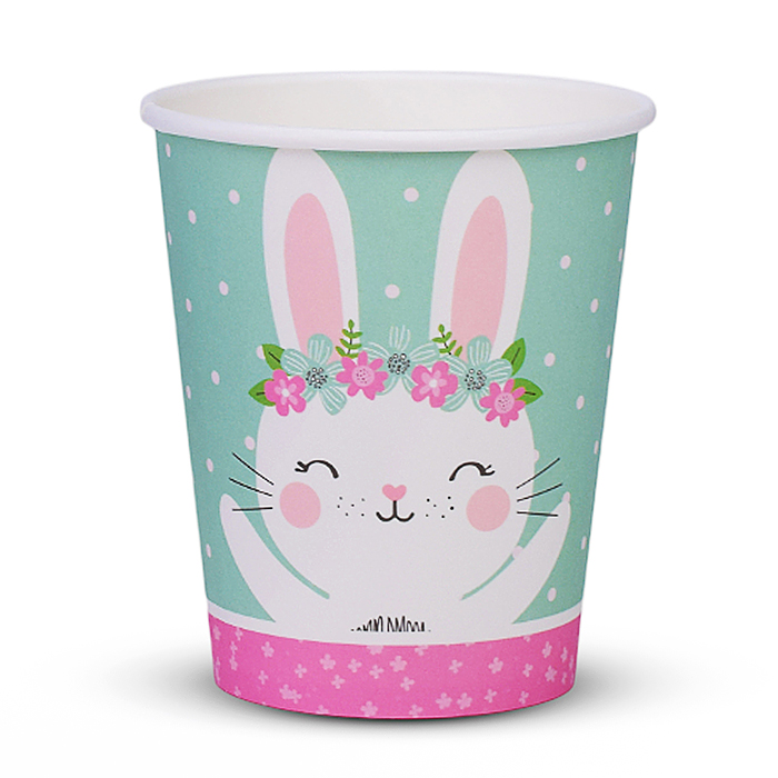Набор посуды одноразовой 00-7481 "Зайка" стаканы (10 шт.)
