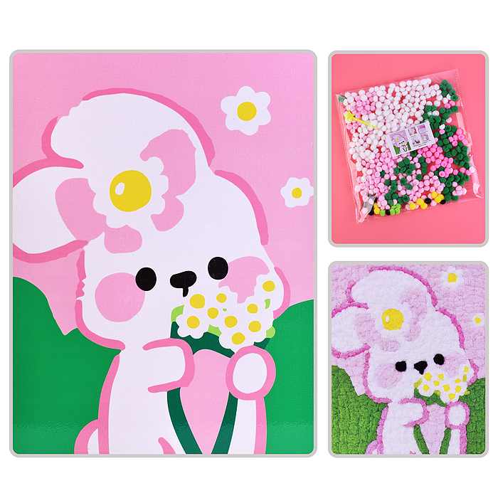 Набор творческая мастерская 00-7362 "Зайчишка" 30*40 см Набор творческая мастерская 00-7362 "Зайчишка" 30*40 см