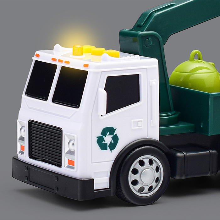 Машина WY1132A "Кран" 1:32 (свет, звук) в коробке