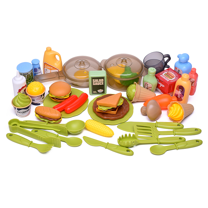 Фото к товару Игровой набор "Кухня. Учись готовить играя" 928A в коробке Игровой набор "Кухня. Учись готовить играя" 928A в коробке