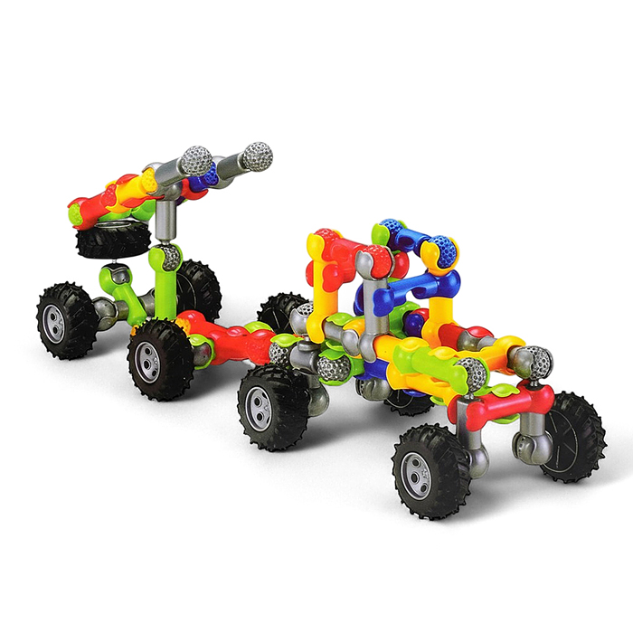 Конструктор SY8829 "Машина с пушкой" (62 дет.) в коробке