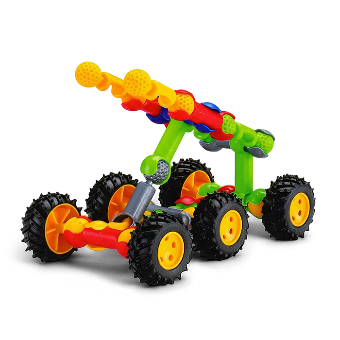 Конструктор SY8827 "Вертолет и пушка" в коробке