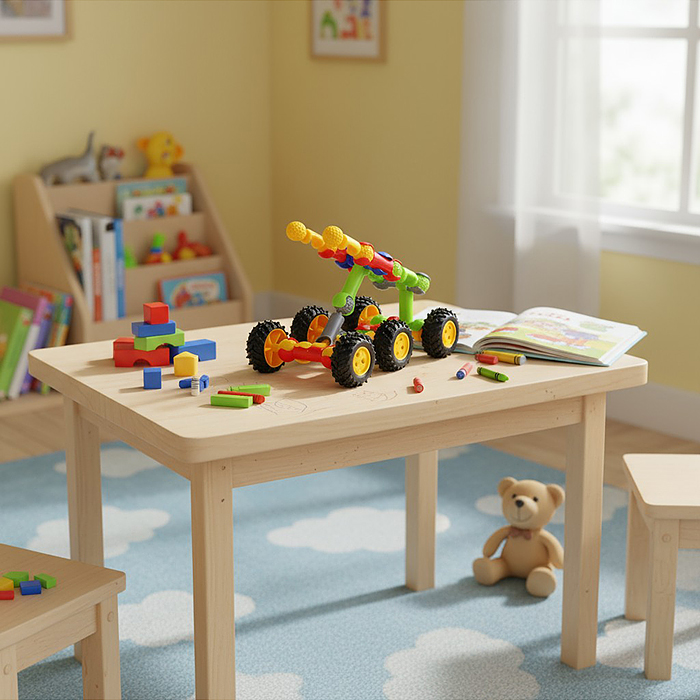 Конструктор SY8827 "Вертолет и пушка" в коробке