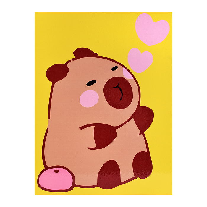 Набор творческая мастерская 00-7363 "Капибара" 30*40 см