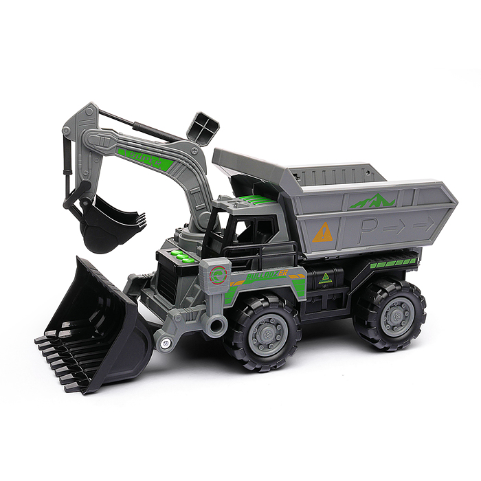 Фото к товару Машина-Катапульта 660-S99 "Экскаватор/Грейдер" в коробке Машина-Катапульта 660-S99 "Экскаватор/Грейдер" в коробке