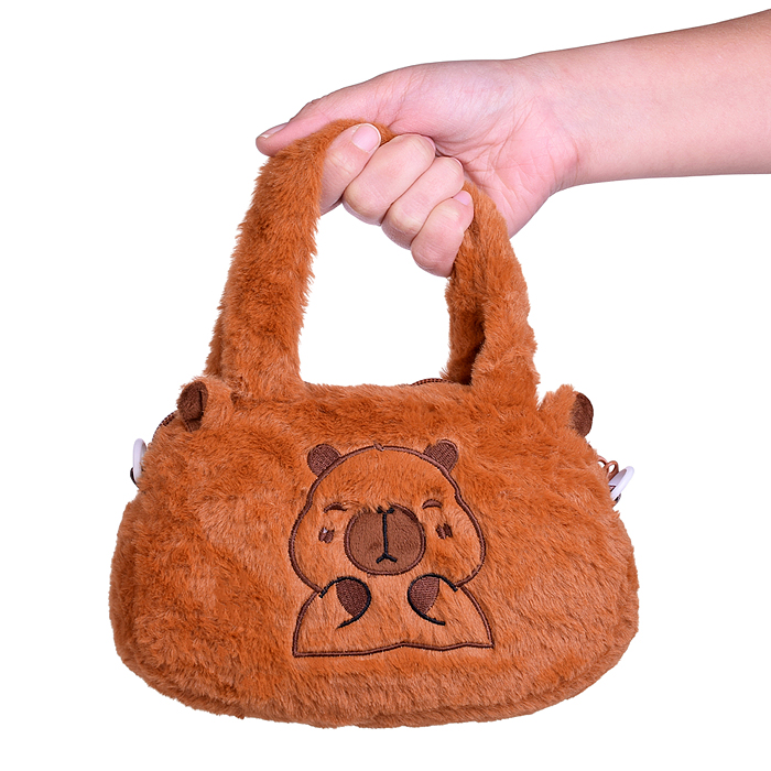 Сумка детская М1583 "Мордашка капибара"