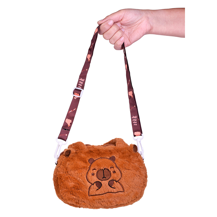 Сумка детская М1583 "Мордашка капибара"