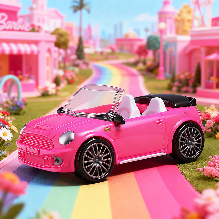 Машина для куклы UT0187-2 "Кабриолет-2" в коробке