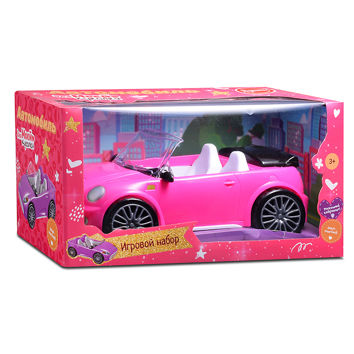 Машина для куклы UT0187-2 "Кабриолет-2" в коробке