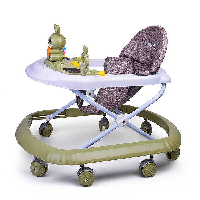 Ходунки 7007-1 "Зайка" (цвет зеленый)